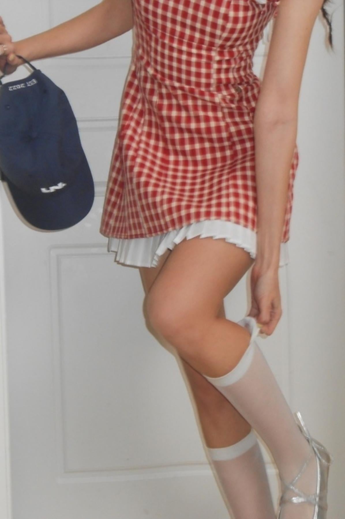 Color Clash A-Line Dress