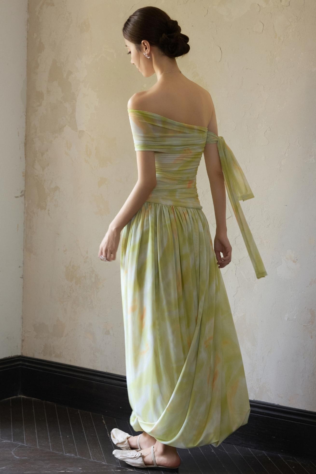 Halo Knitted Bustier Skirt