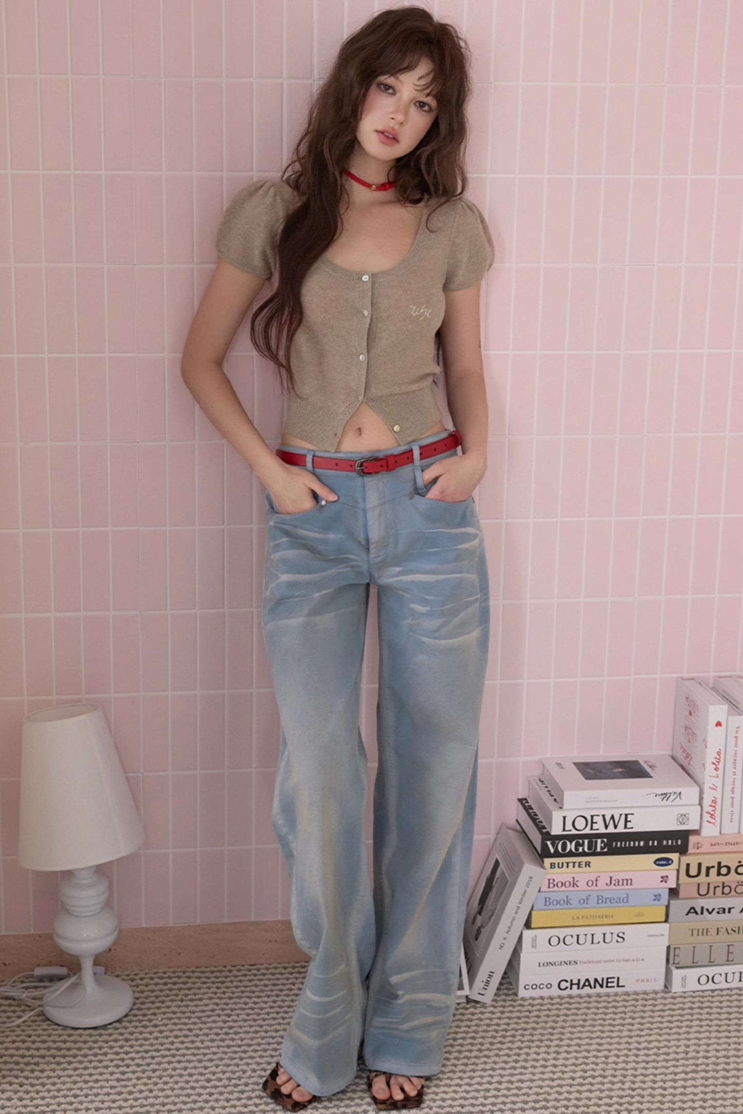 Sweet Pony Print Jeans