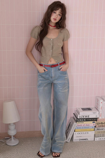 Sweet Pony Print Jeans