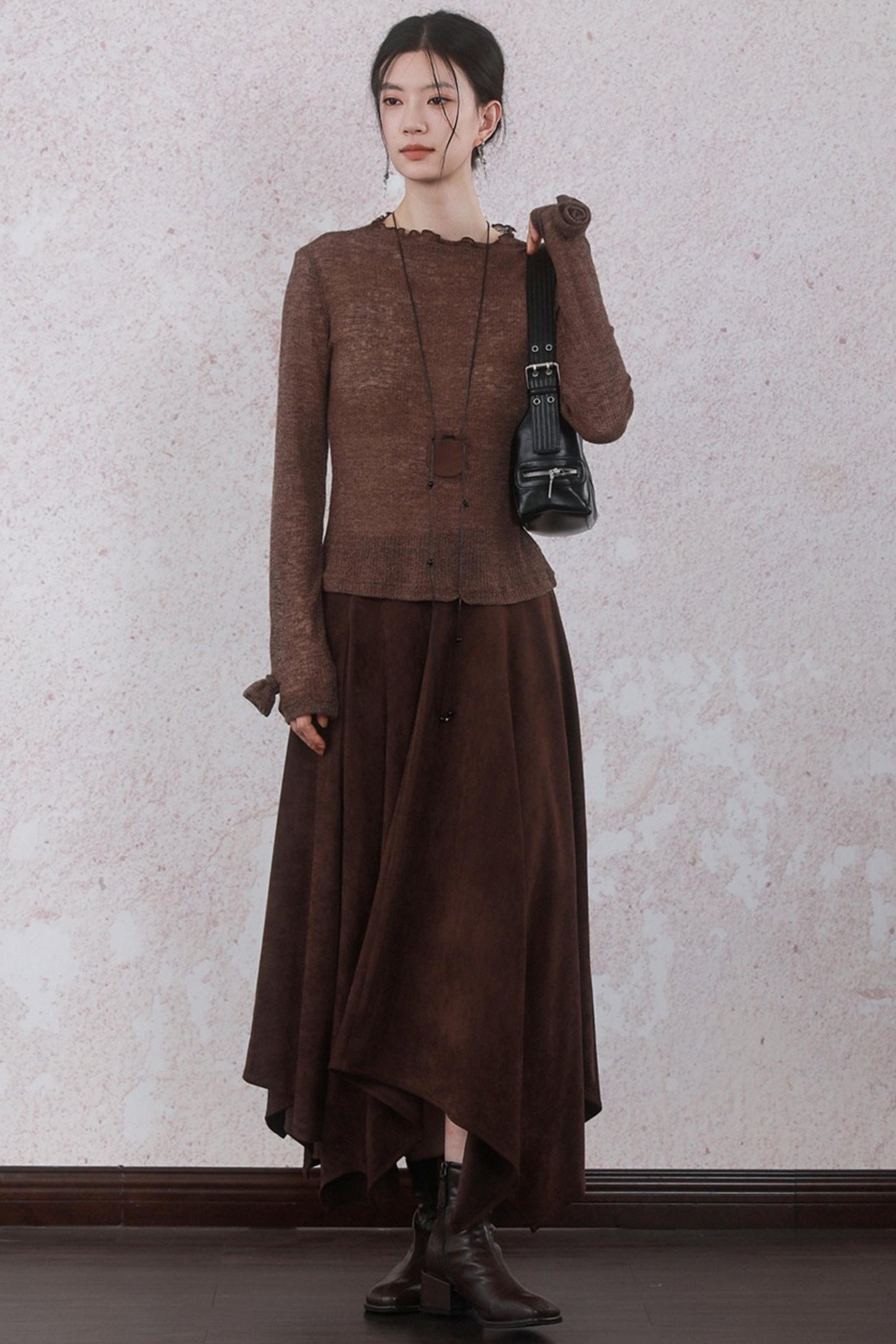 Chestnut Brown Skirt