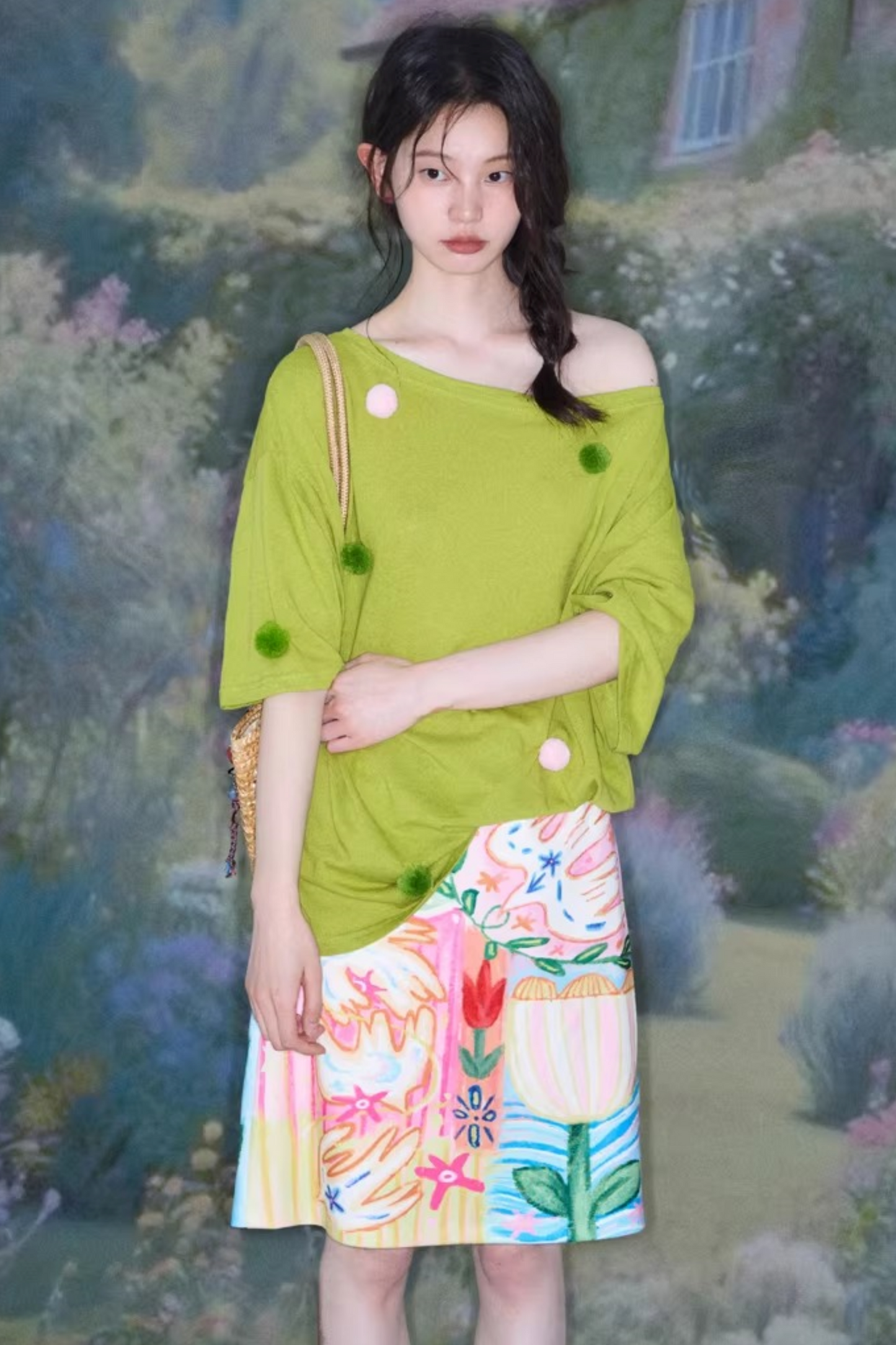 Berry Plush Off-Shoulder Top