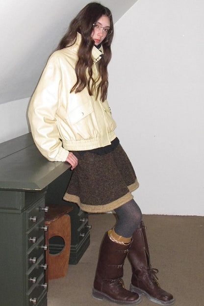 Fireplace Night Wool Sweater Set-Up