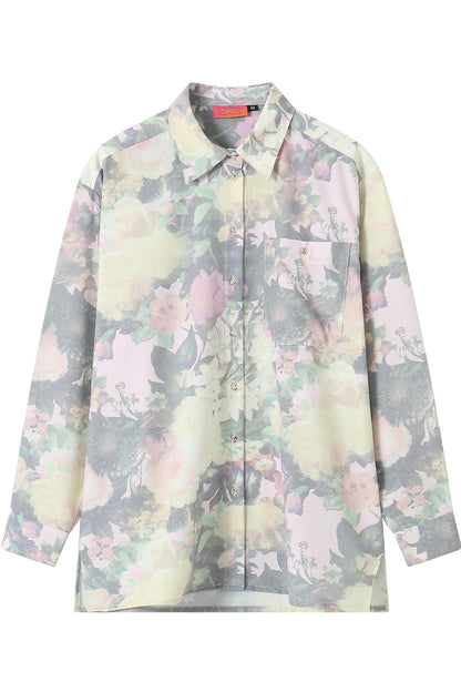 Hazy Floral Spring Shirt