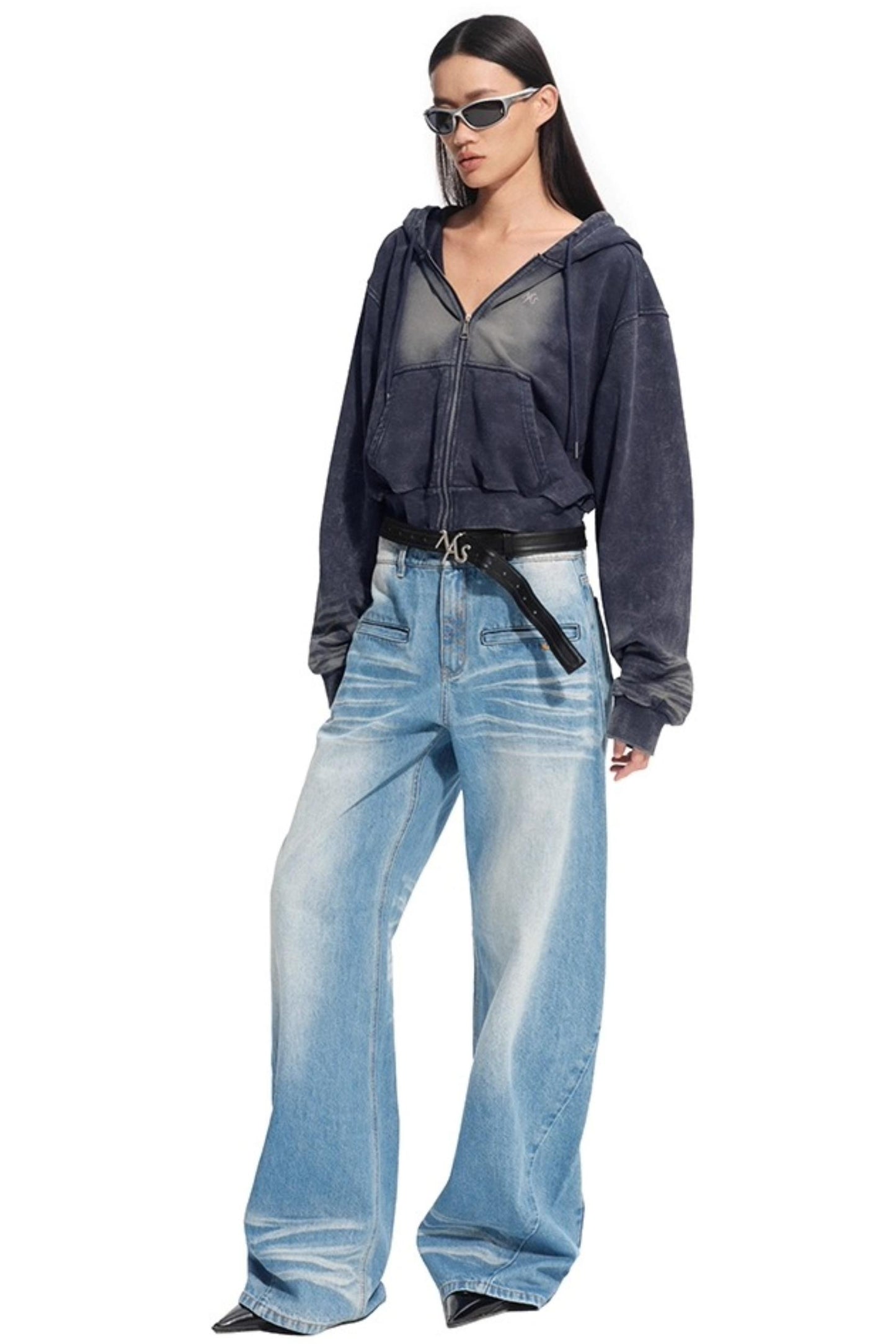 Volcano Hooded Denim Jacket