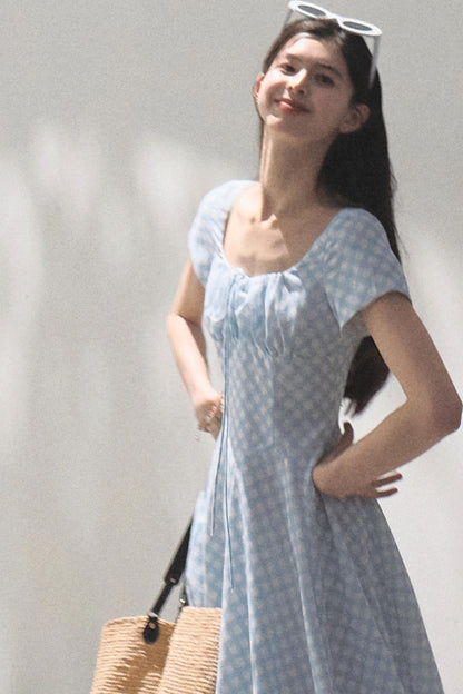 Tencel Bow Tie Dress