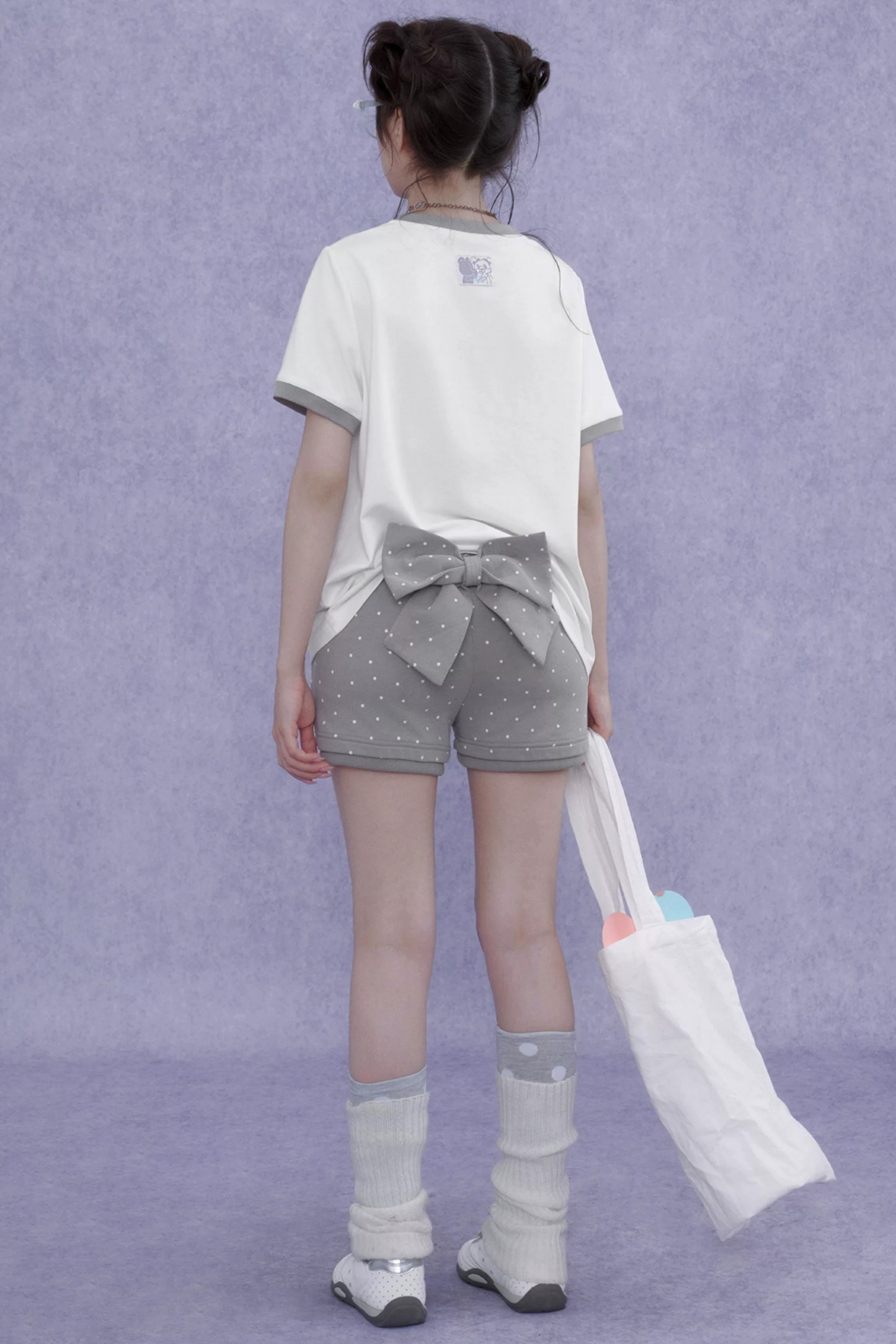 Sweet Cool Print T-Shirt Shorts Set-Up