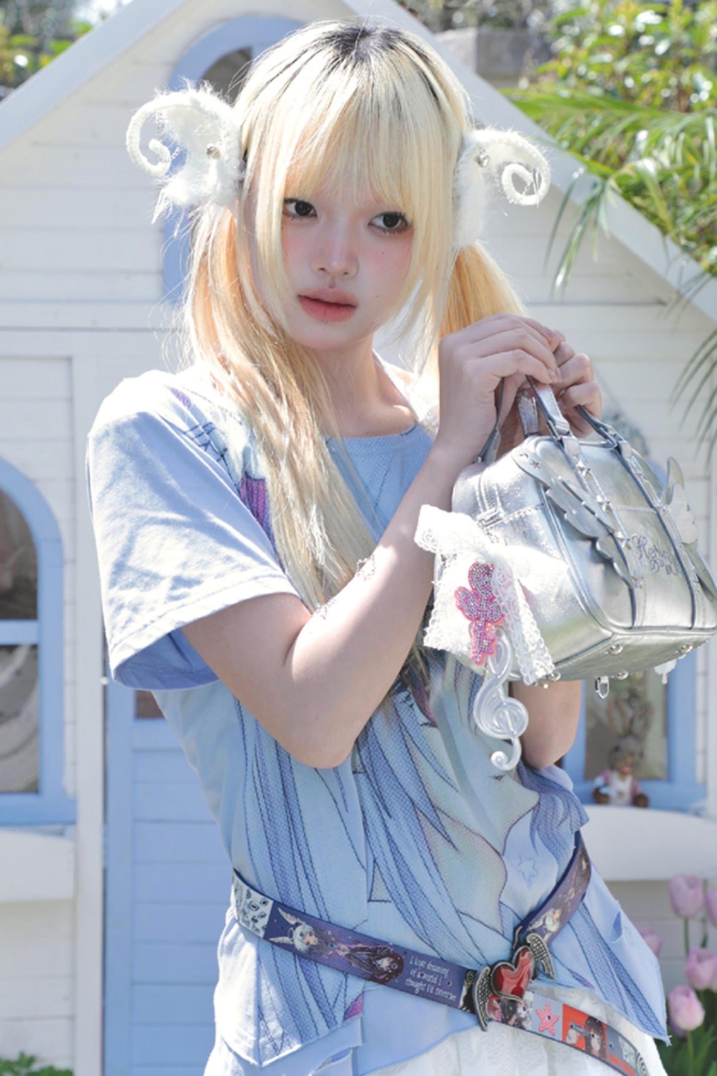 Retro Cartoon Girl Top