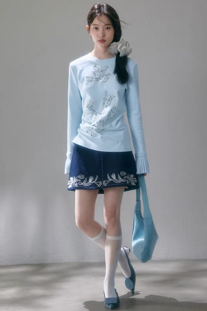 Flower Lily Lace Top