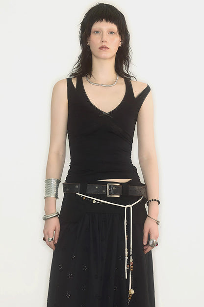 Breathable Double-Strap Racer Top