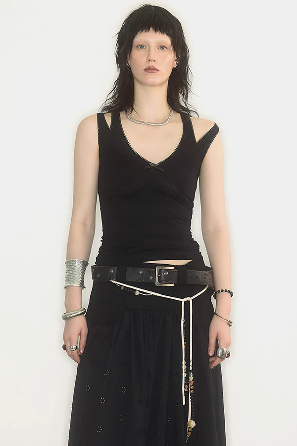 Breathable Double-Strap Racer Top