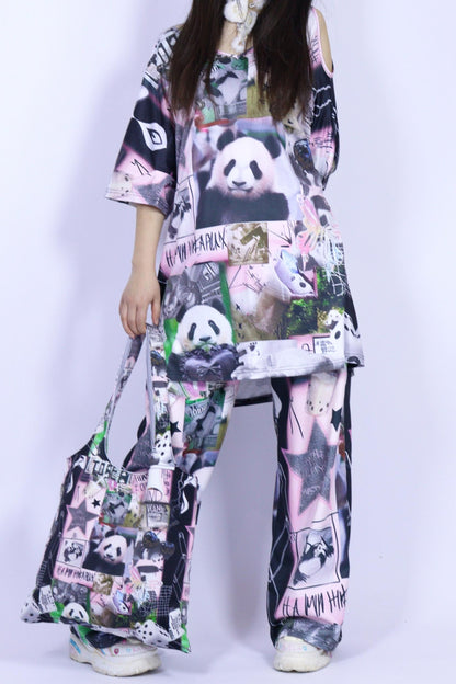 Millennial Retro Off-Shoulder Top