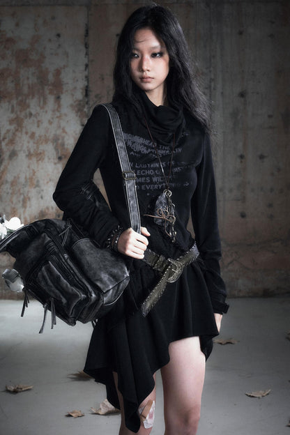 Wandering Wind Texture Dress