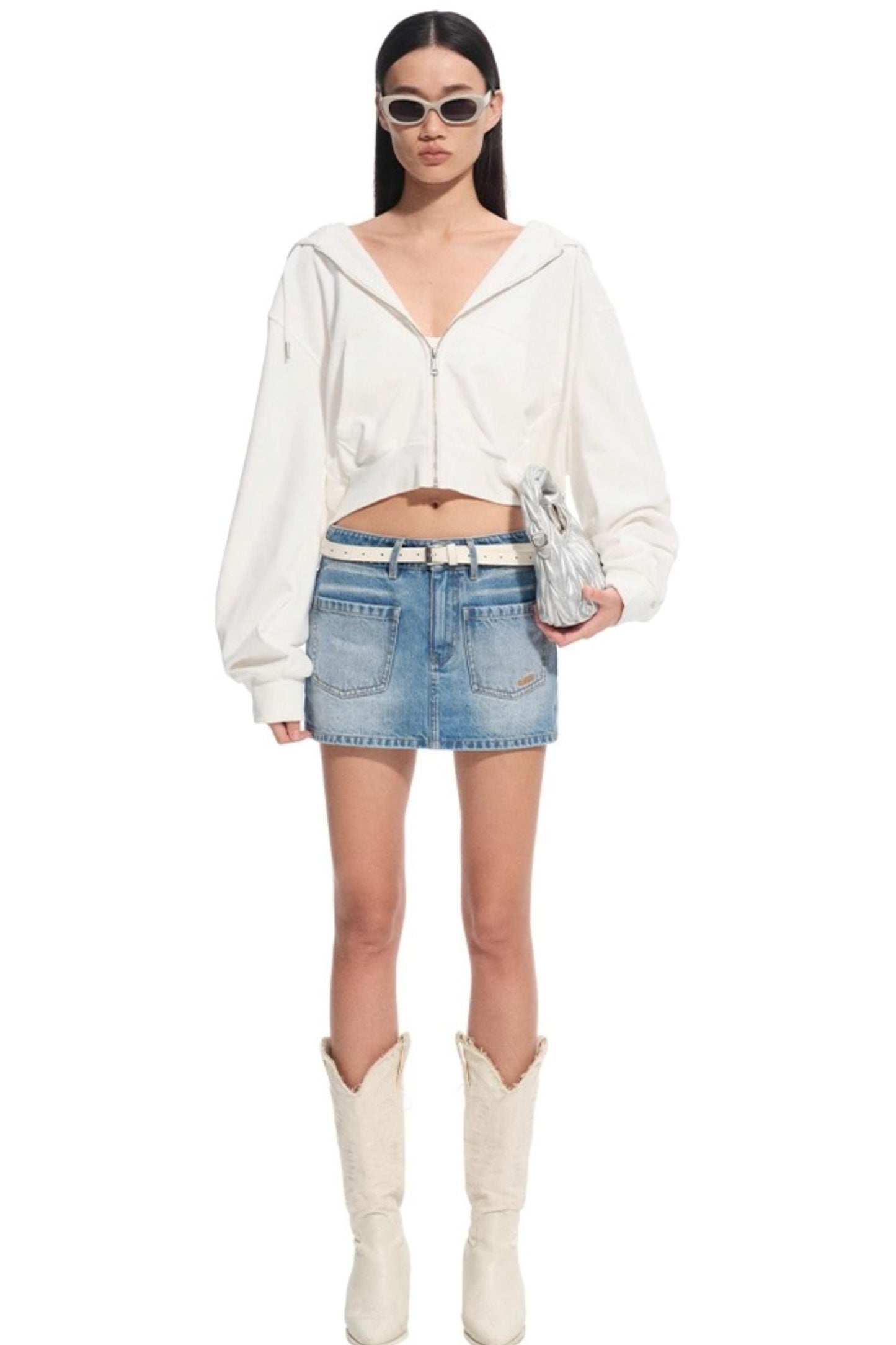 Modern Water Straight Skirt