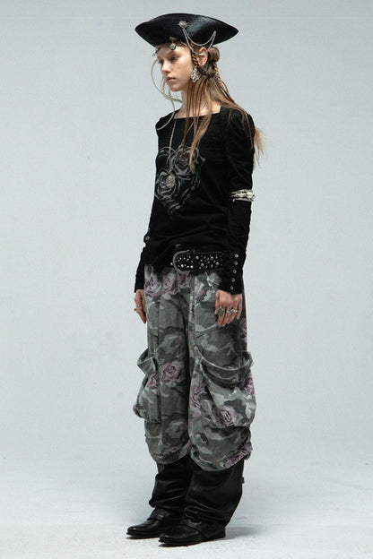 Loose Fit Utility Pants