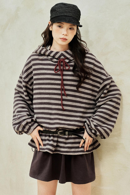 Artist-Created Striped Knit Dress