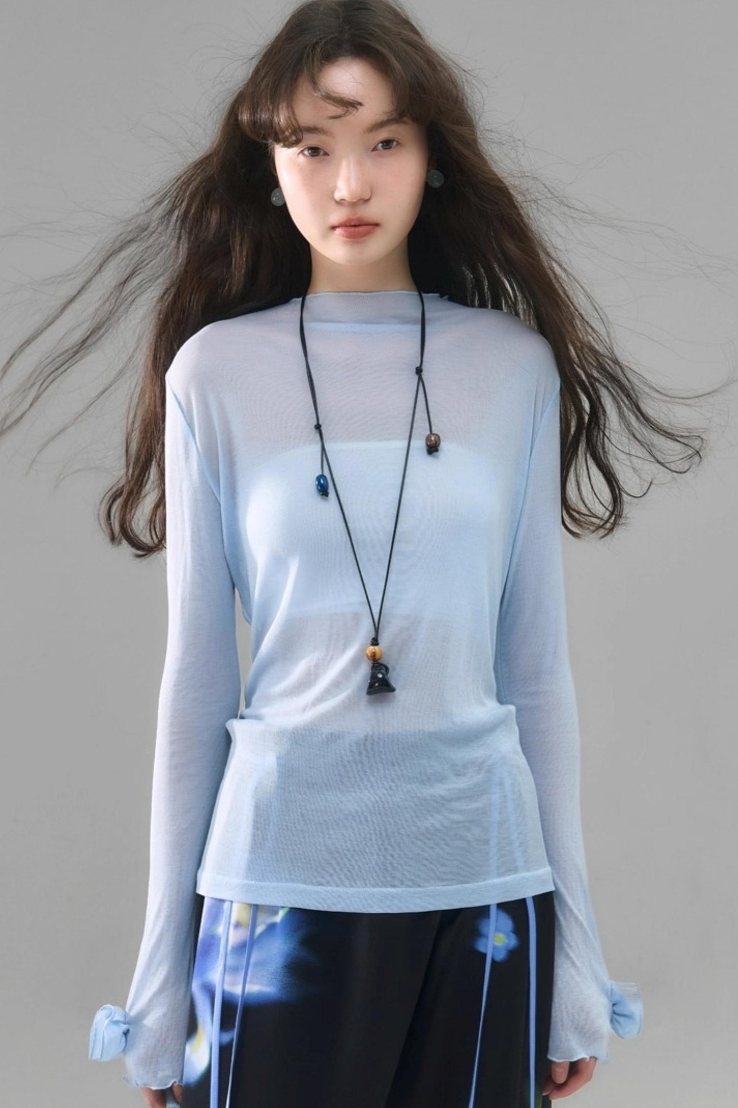 Original Island Rose Tencel Knit Top