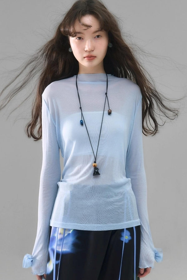 Original Island Rose Tencel Knit Top