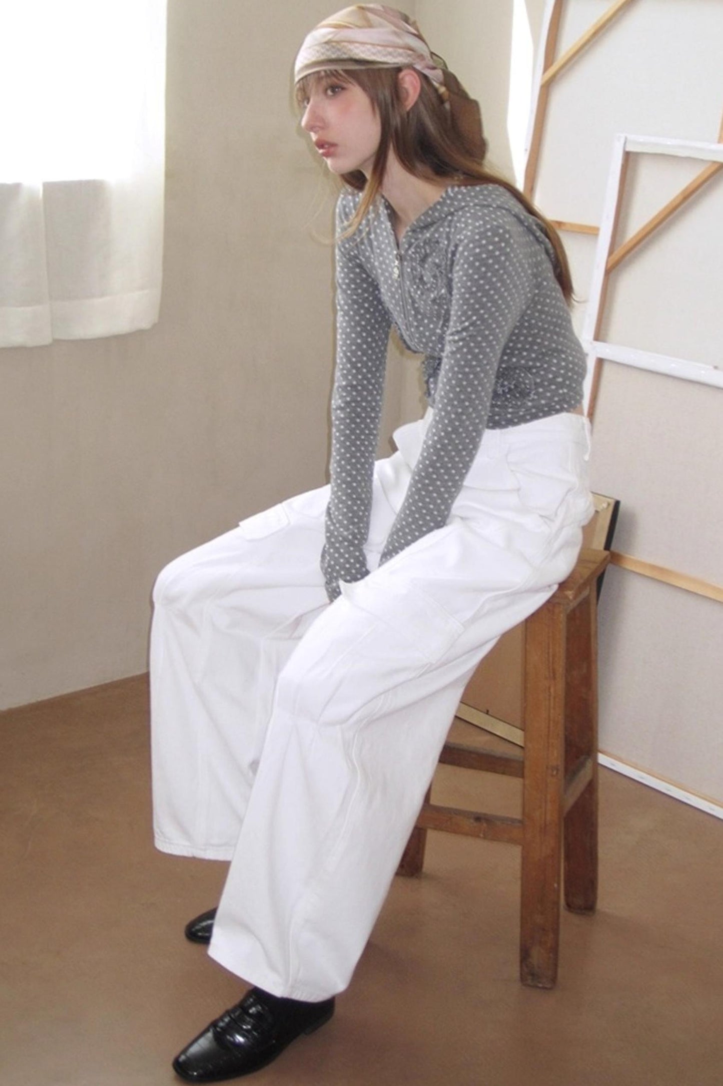 Relaxed Lazy Balloon Pants