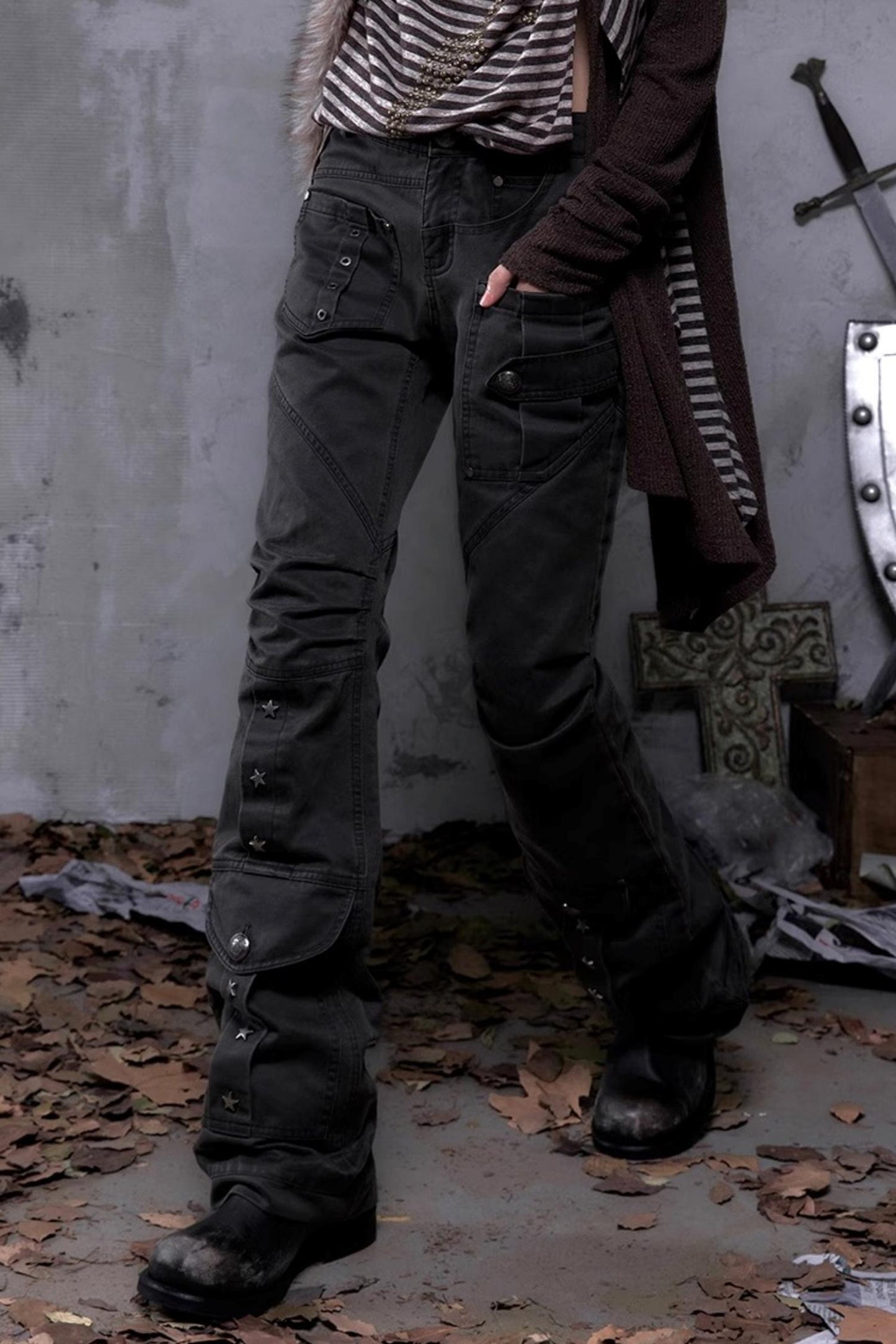 Slimming Leather Pants