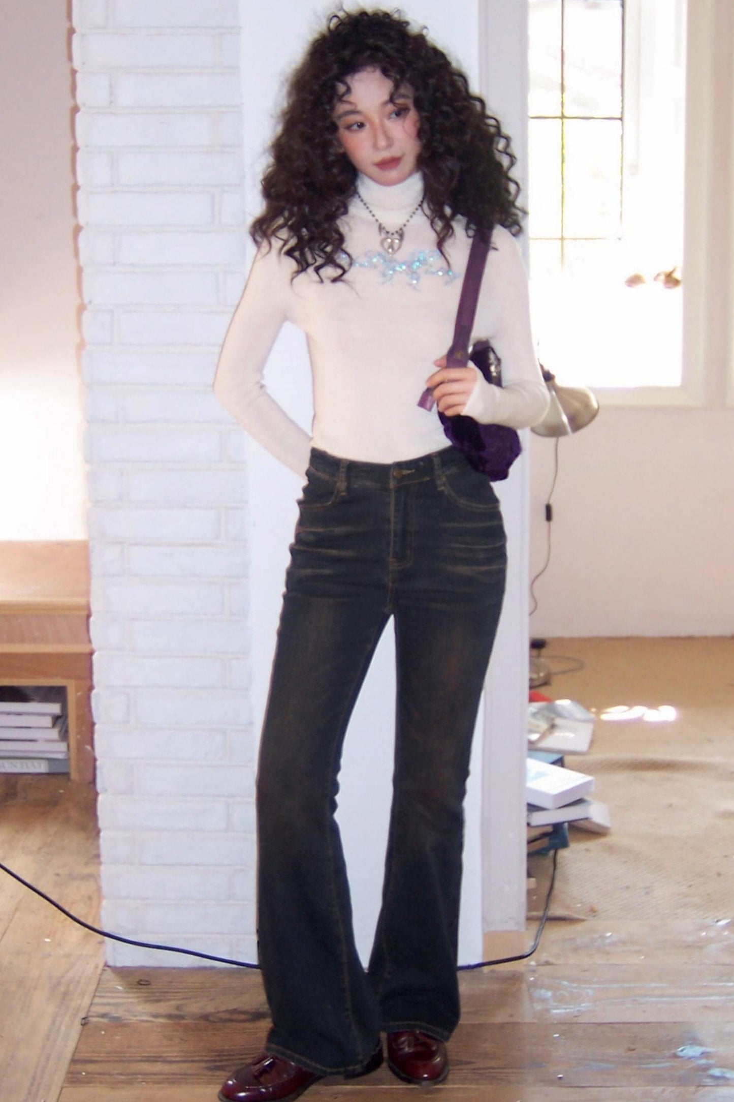 Butterfly Light Wool Sweater