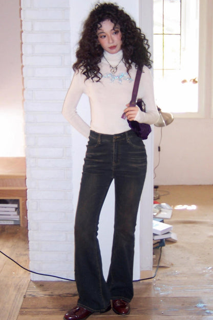 Butterfly Light Wool Sweater