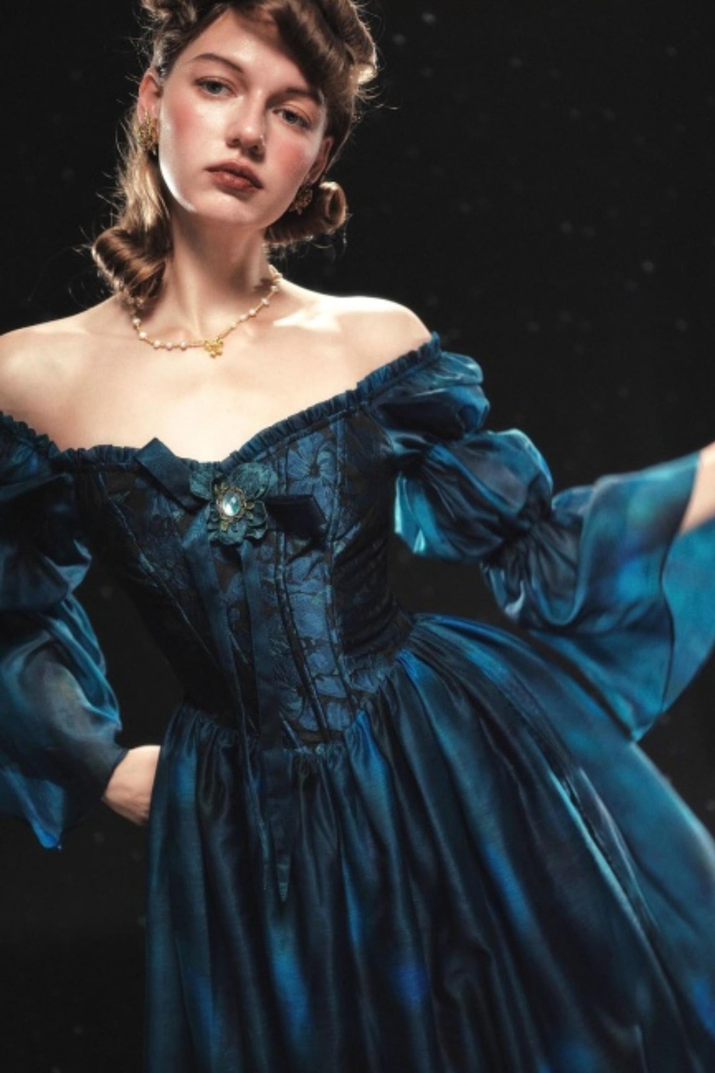 Helena Morpho Lace Dress