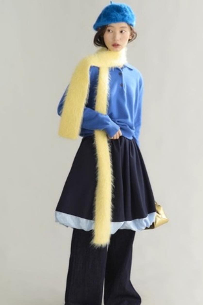 Niche Wool Polo Sweater