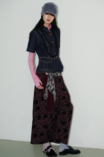 Vintage Denim Slim Jacket