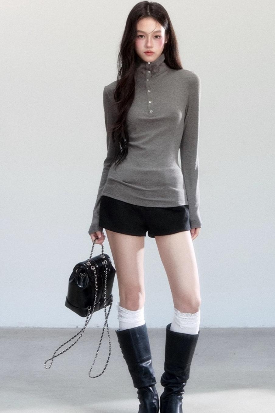 Versatile Tweed  A-Line Shorts