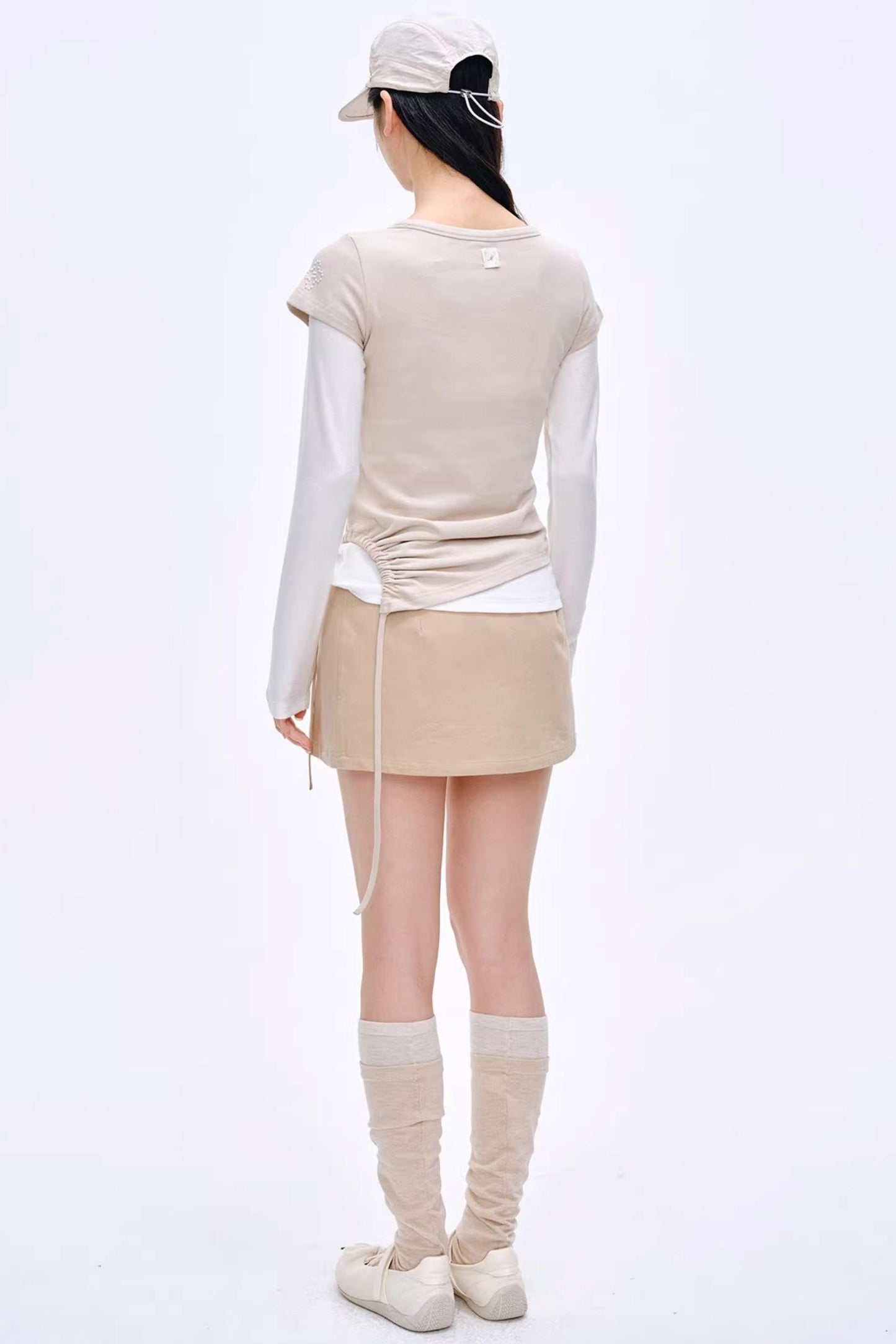 Breathing Aesthetics Rhinestone Blouse