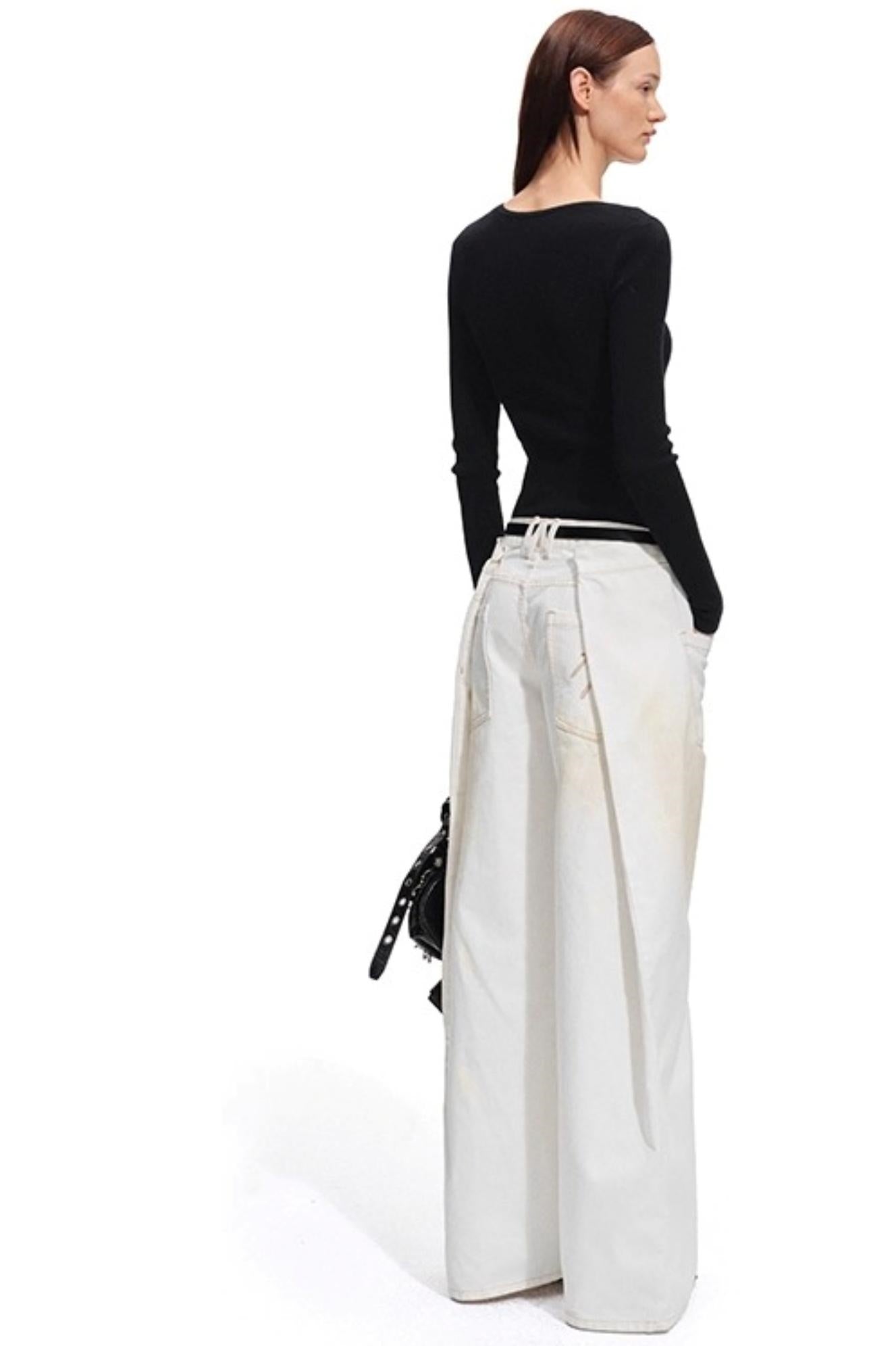 Polar Wool Ribbed Top