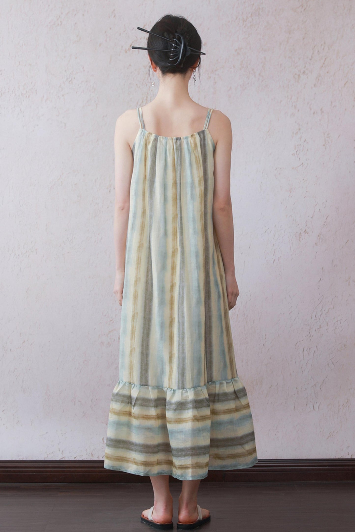 Charm Beaded Halter Dress