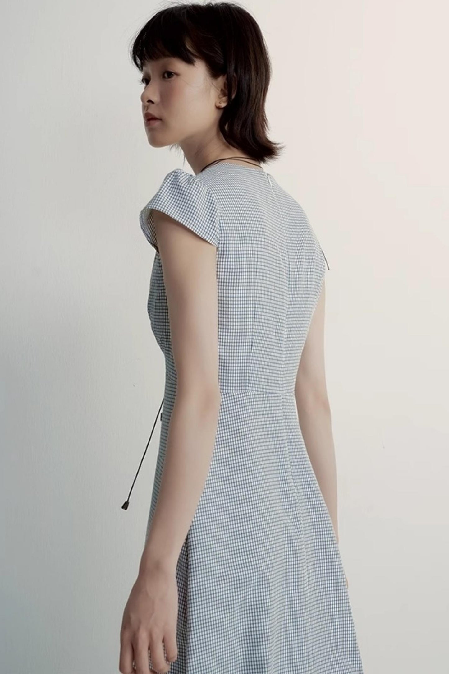 Chic Cotton V-Neck Dress