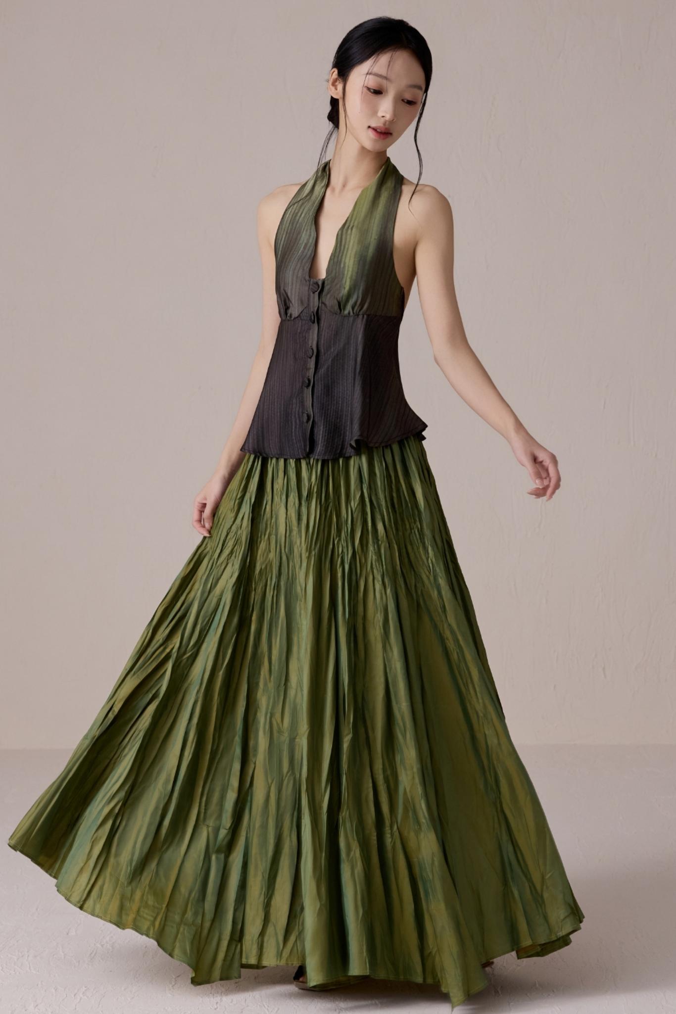 Summer Gradient Sleeveless Top