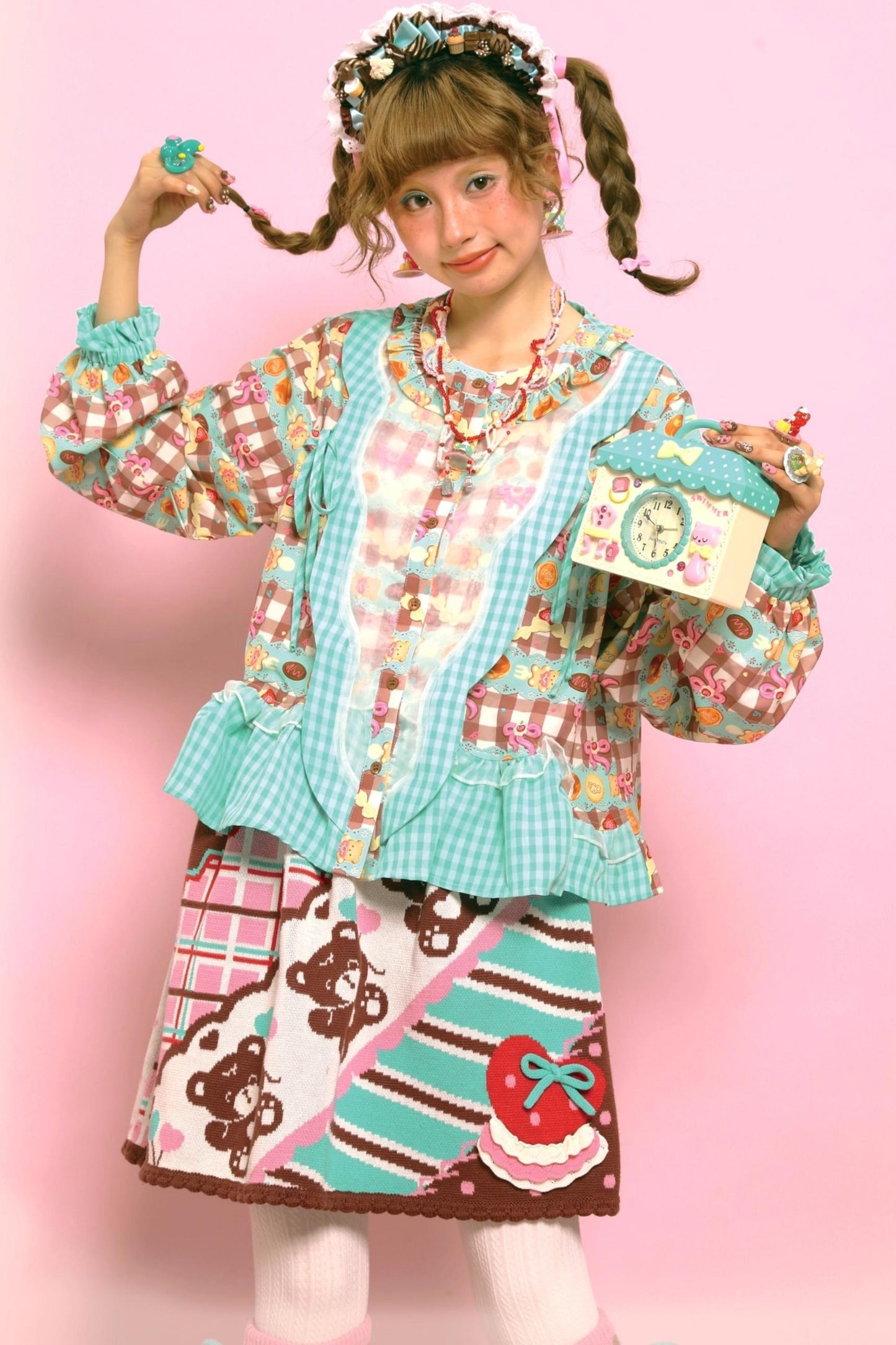 Vintage Lace Collar Shirt