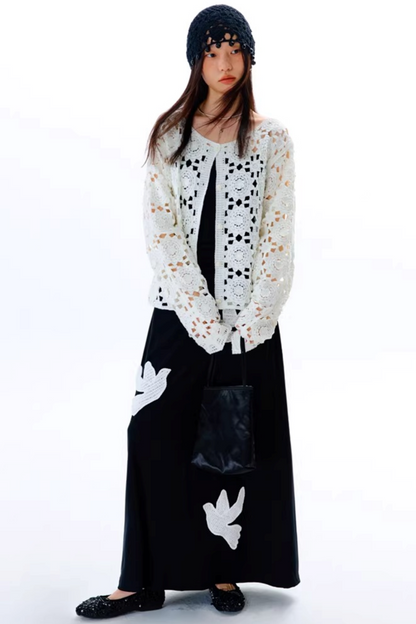 Floral Dream Häkeljacke