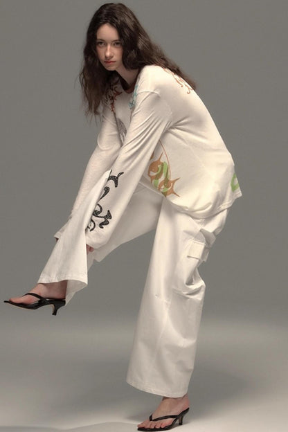 Plain Billets Cargo Pants