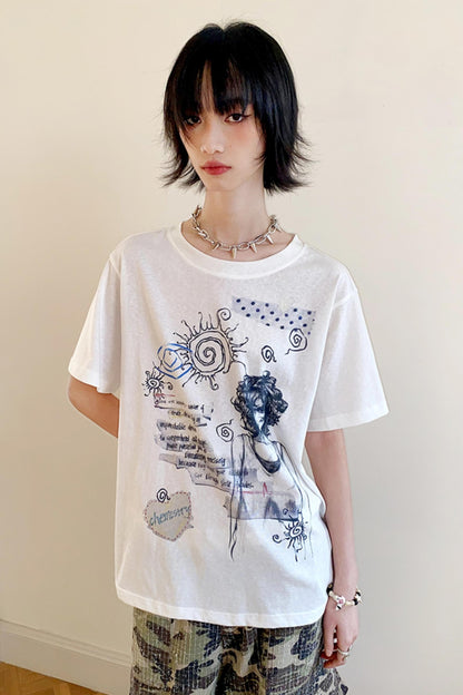 Chemical Retro Girl Tee