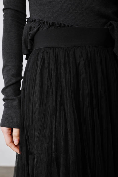 Flowing Cloud Gauze Skirt