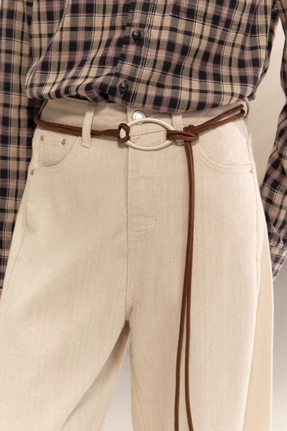 Twilight Apricot Twill Trousers