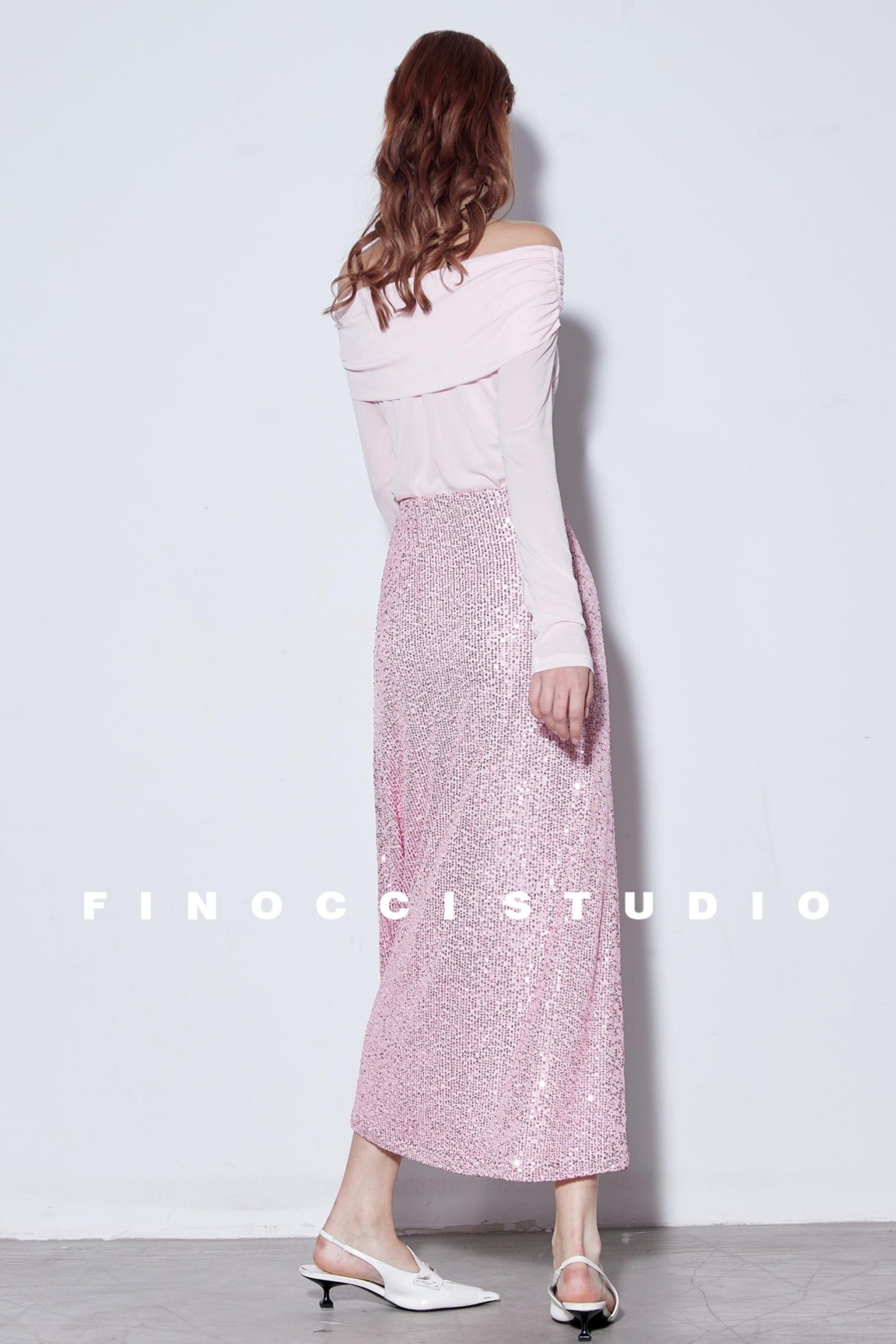 Blooming Pink Sparkle Skirt