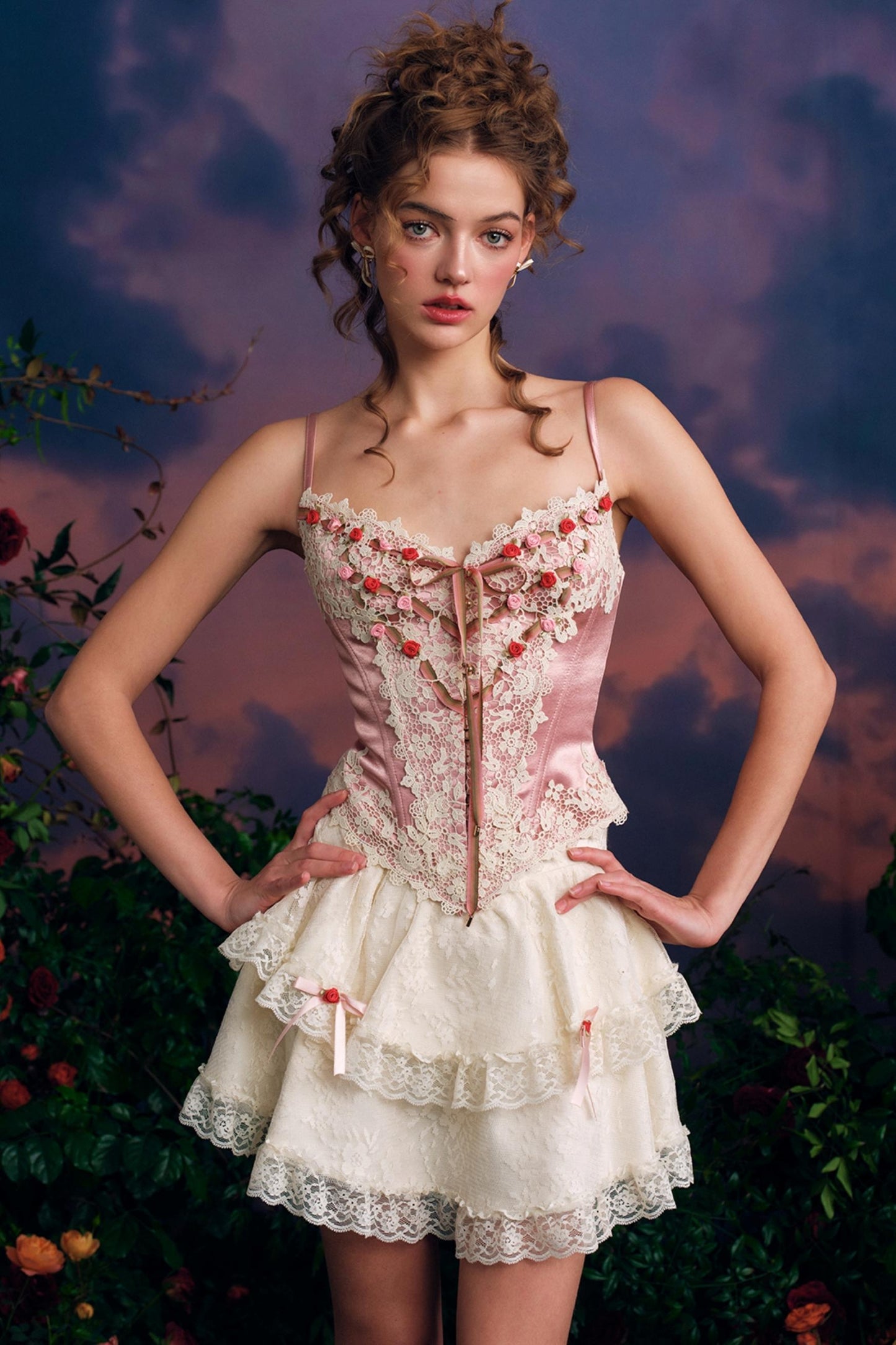 Lace Camisole Set-Up