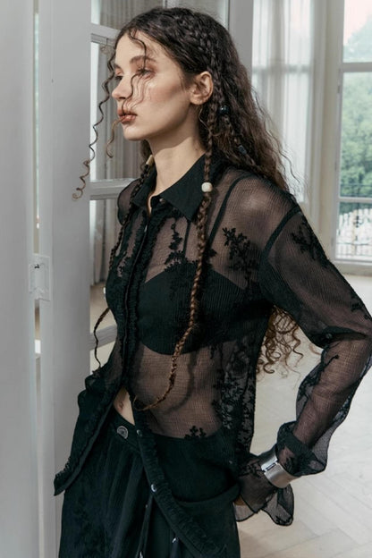 French Layered Sunscreen Top