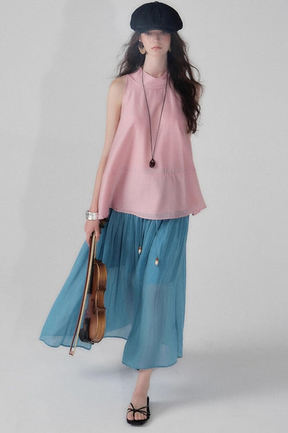 Dandelion Draped Vest Top