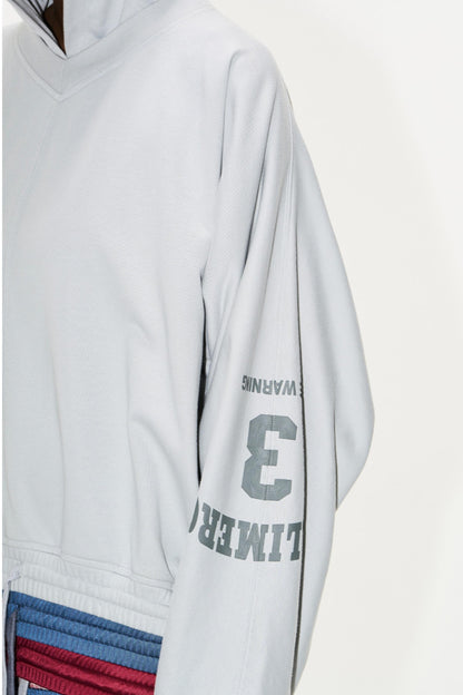 Layered Hooded Sweater Pants