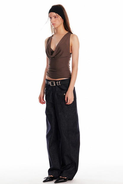 Summer Acetate Knit Camisole