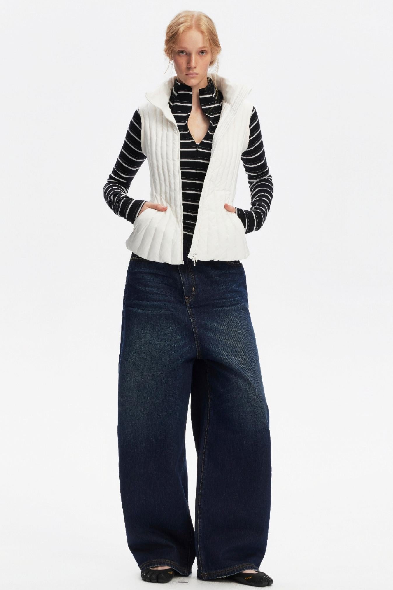 Vintage Distressed Denim Pants