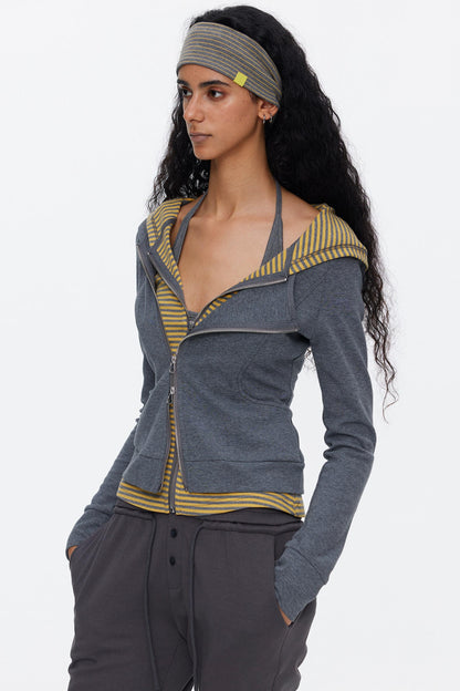 Deconstructed Patchwork Sweatshirt