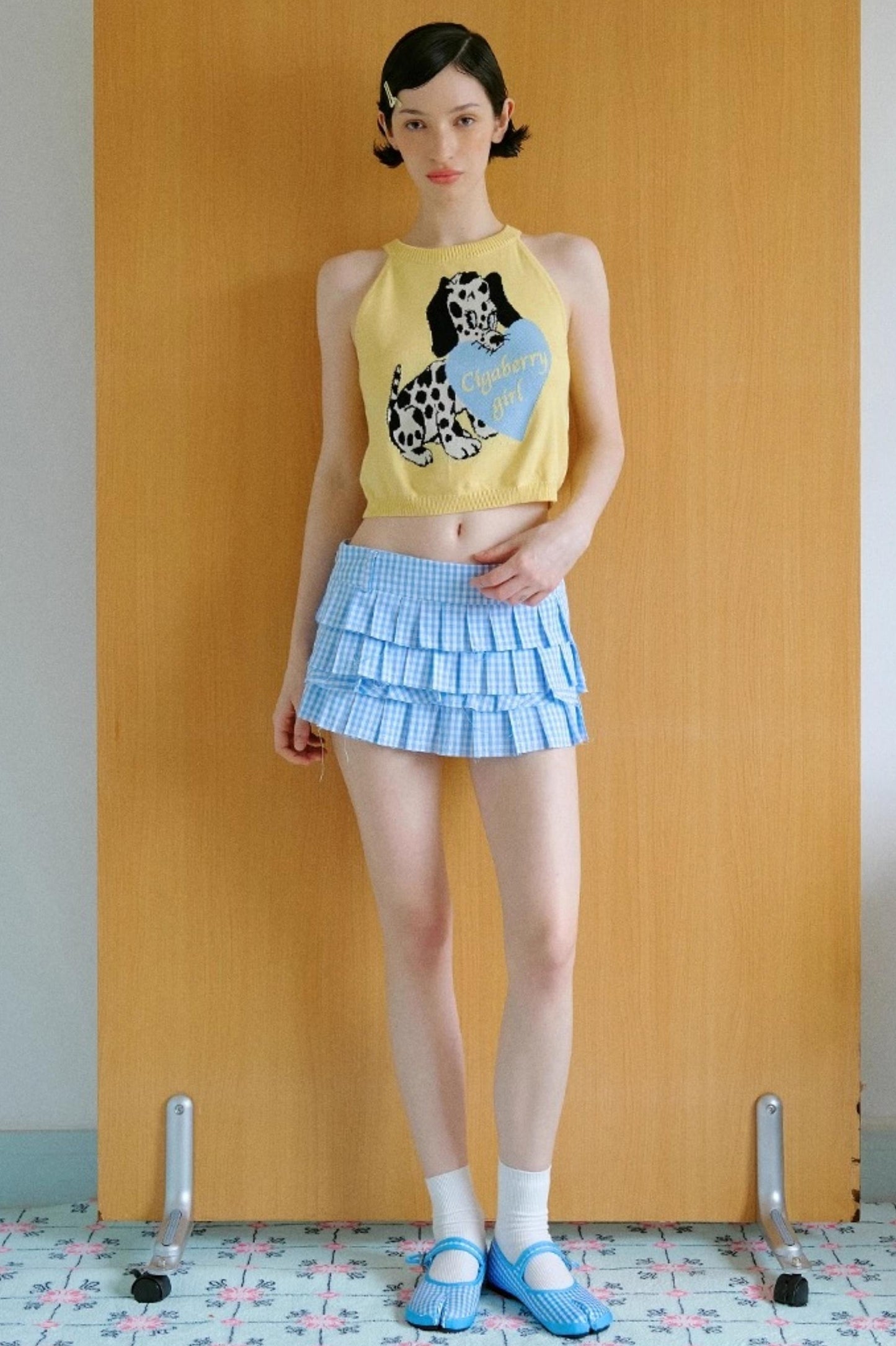 Yellow Dalmatian Puppy Top